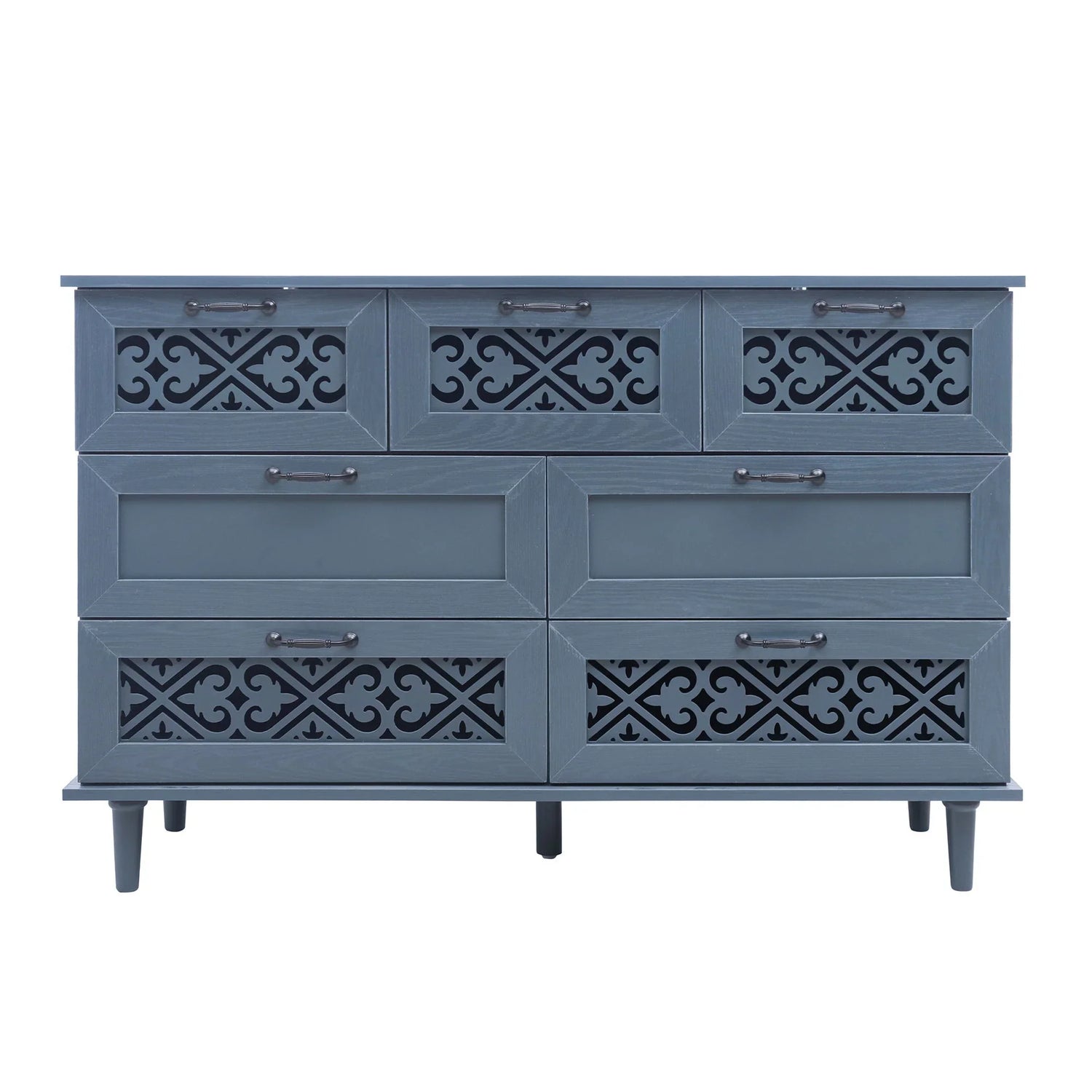 7 Drawer Classic Cabinet - Furniture Home Direct