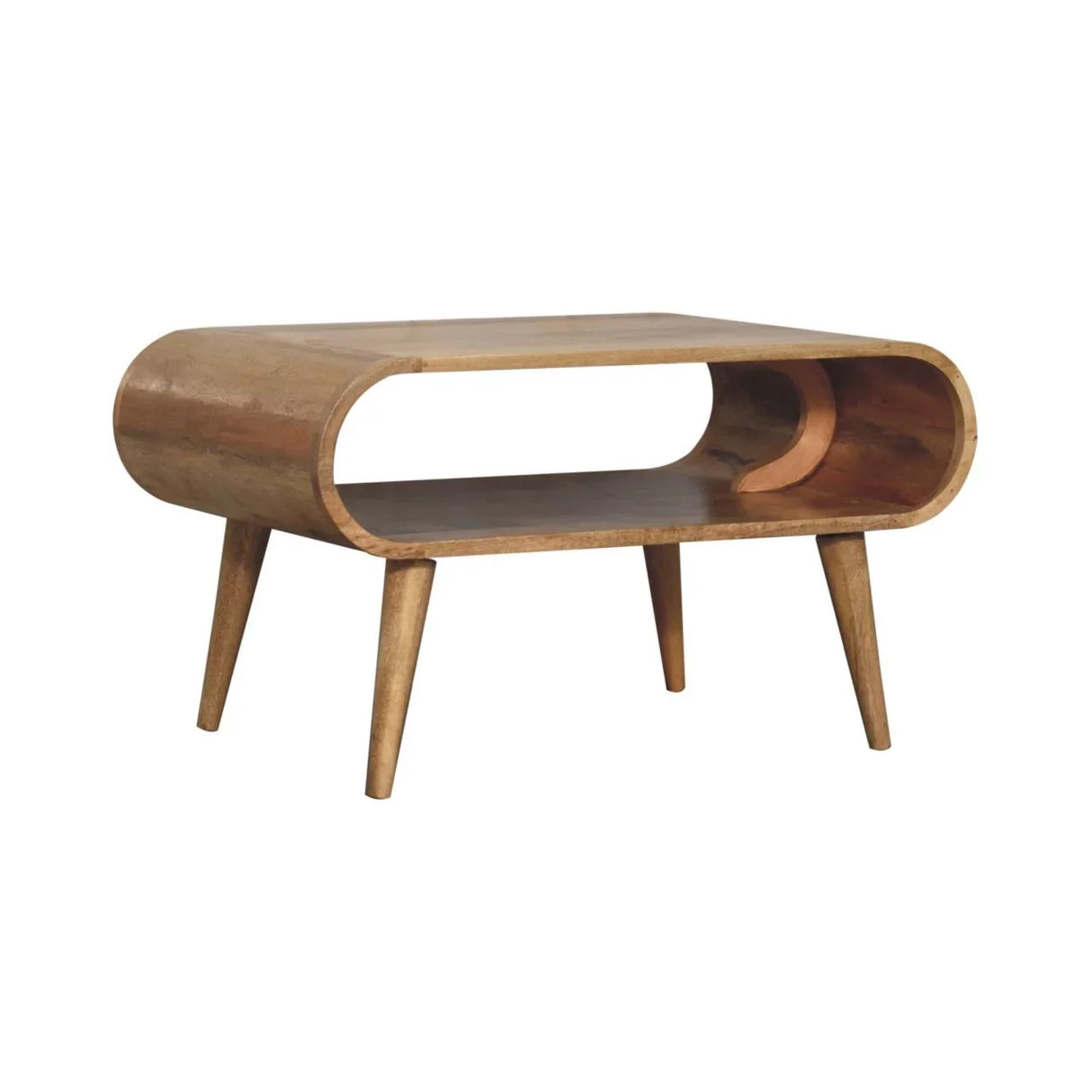 Solid Wood Open Coffee Table - Furniture Home Direct