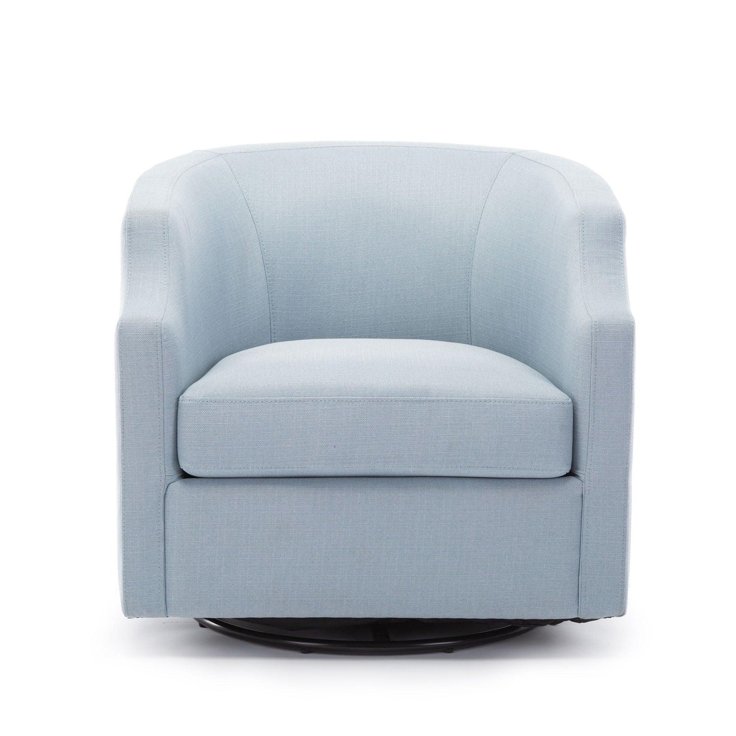 Isabelle - Swivel Glider Barrel Chair - Furniture Home Direct