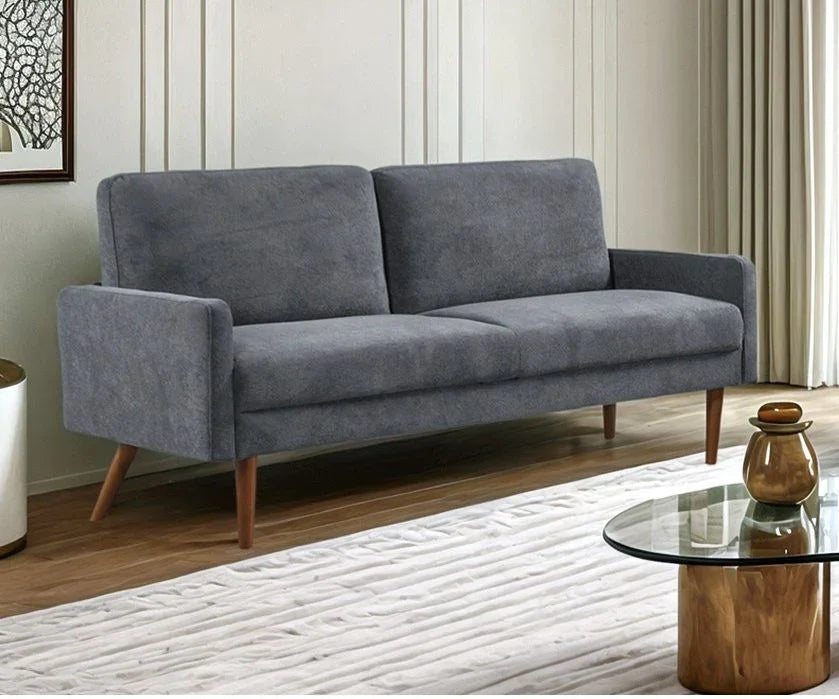 Sofa, European Style With Sleek Design, Modern & Vintage Flair, Upholstered 3 Seater Couch - Furniture Home Direct