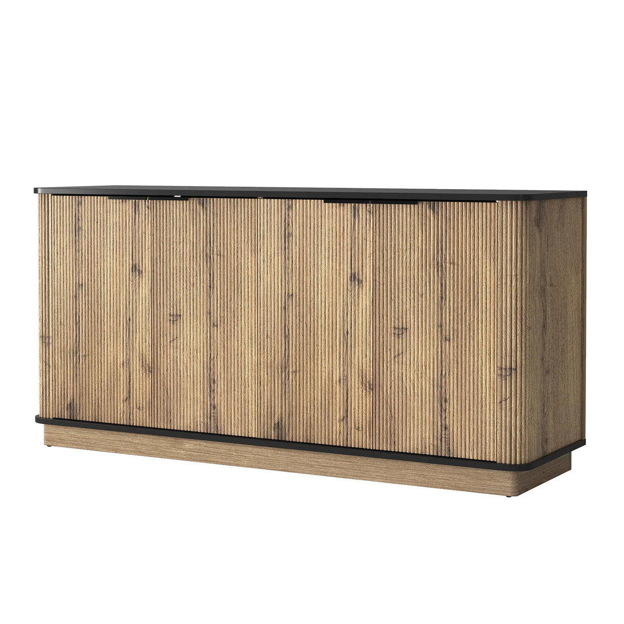 Multi Functional Sideboard, An Ideal Choice For TV And Tableware Storage In Modern Homes - Black - Furniture Home Direct