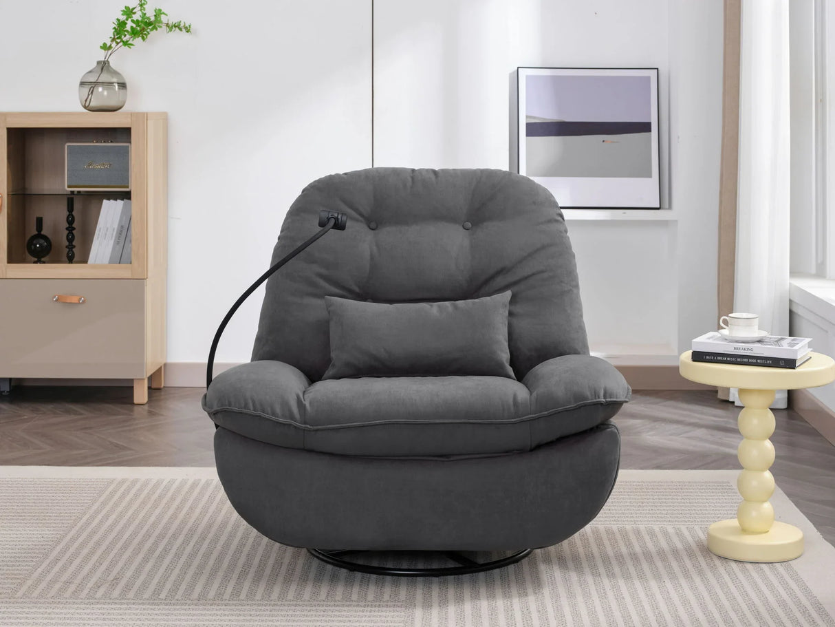 Power Recliner Swivel Glider USB Charger With Bluetooth Music Player, Sleep, Working, Game And Leisure - Furniture Home Direct