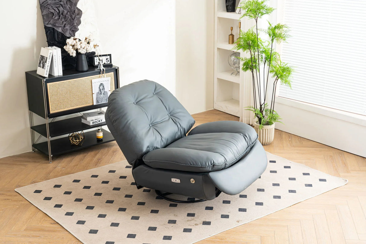 Power Recliner Swivel Glider USB Charger With Bluetooth Music Player, Sleep, Working, Game And Leisure - Furniture Home Direct