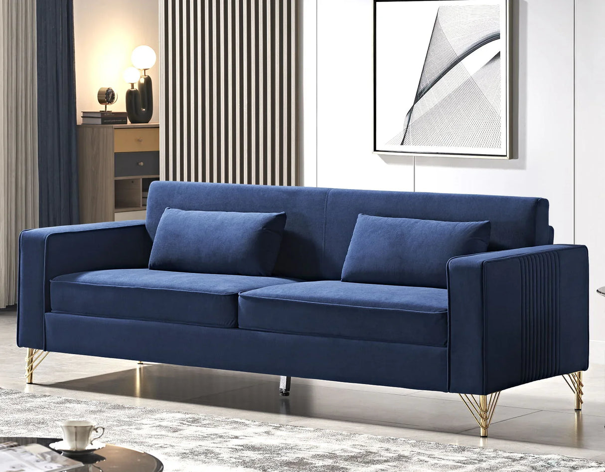 Aesthetic 3 Seater Couch With Classic Modern Appeal And Luxurious Soft Comfort - Furniture Home Direct