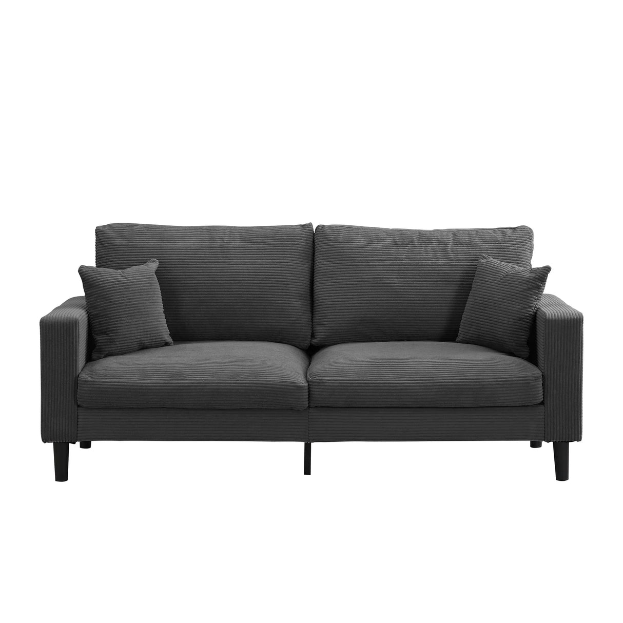 Modern Upholstered Resilience Three Seater Sofa - Furniture Home Direct