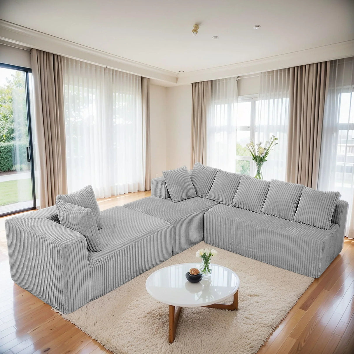Modular U Shaped Sectional Sofa - Furniture Home Direct