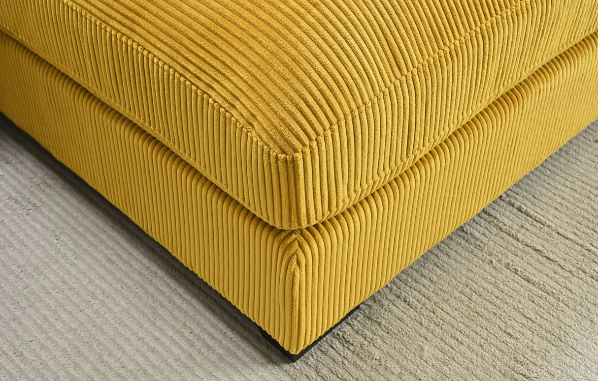 Luxe - Oversized 2 Piece Sectional Couches For Living Room, L Shaped Sofa With Chaise - Furniture Home Direct