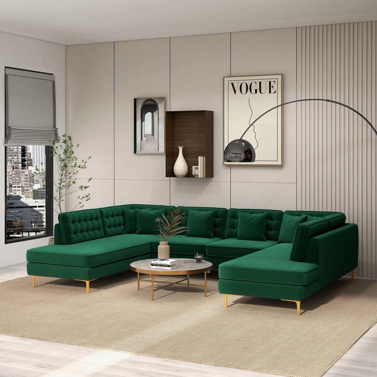Brooke - Sectional Sofa - Furniture Home Direct