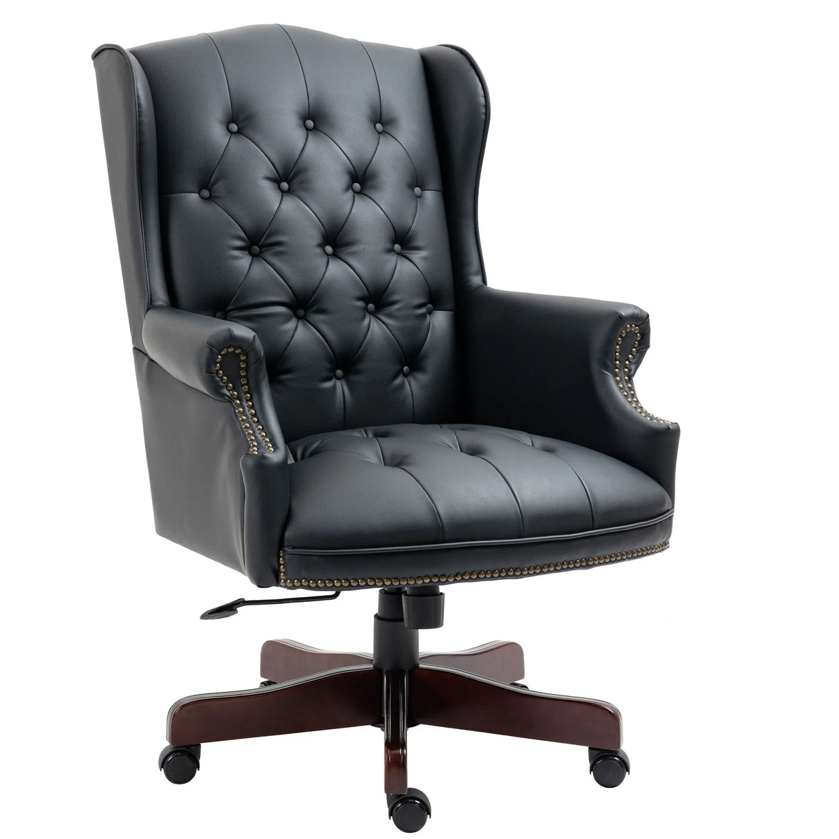 Executive Office Chair, High Back Reclining Comfortable Desk Chair With Smooth Glide Caster Wheels - Furniture Home Direct