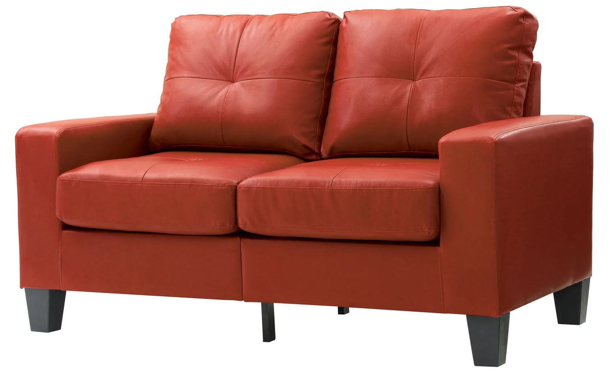 Track Arm Loveseat For Cozy Spaces - Furniture Home Direct