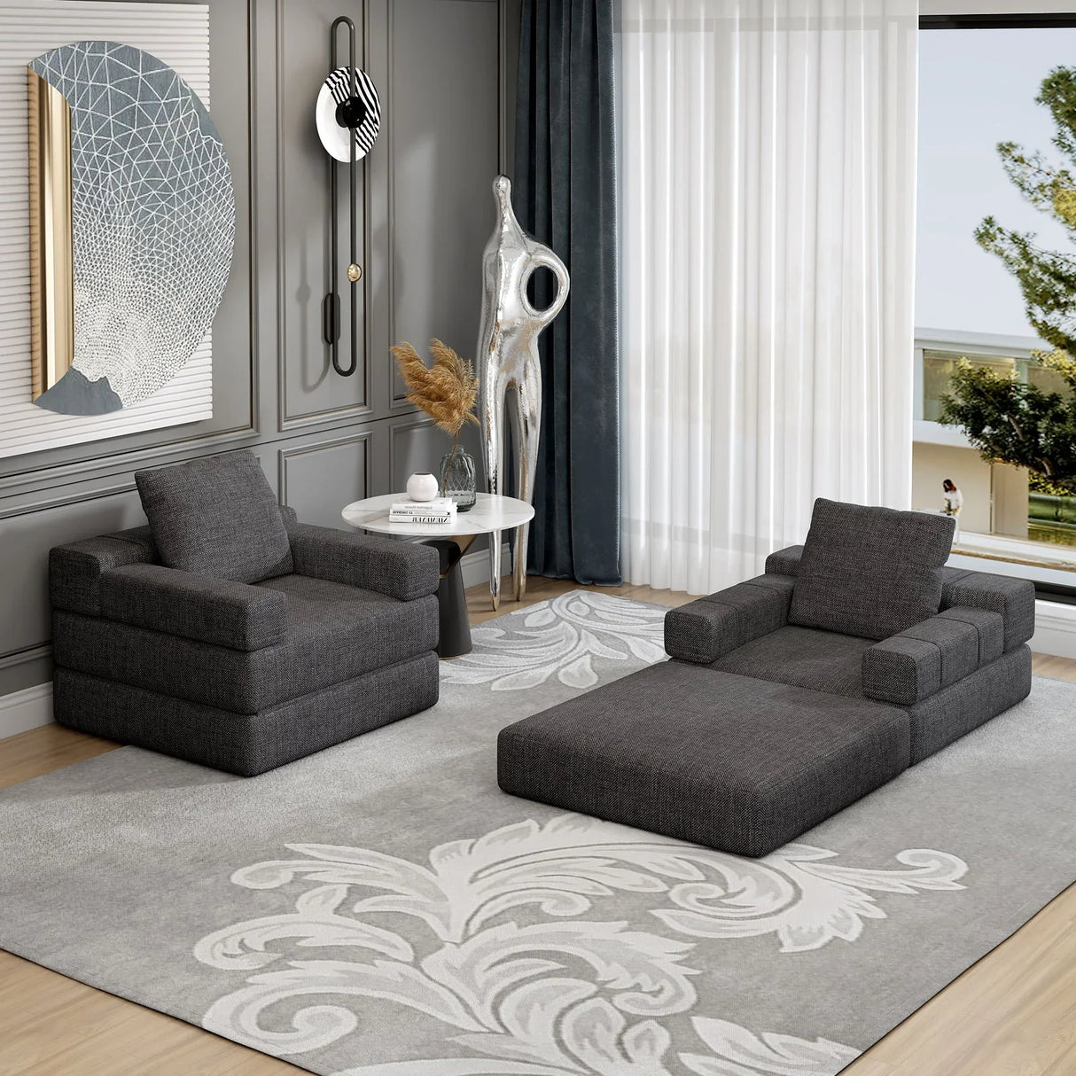 Single Sofa Chair That Converts To A Single Sofa Bed - Furniture Home Direct