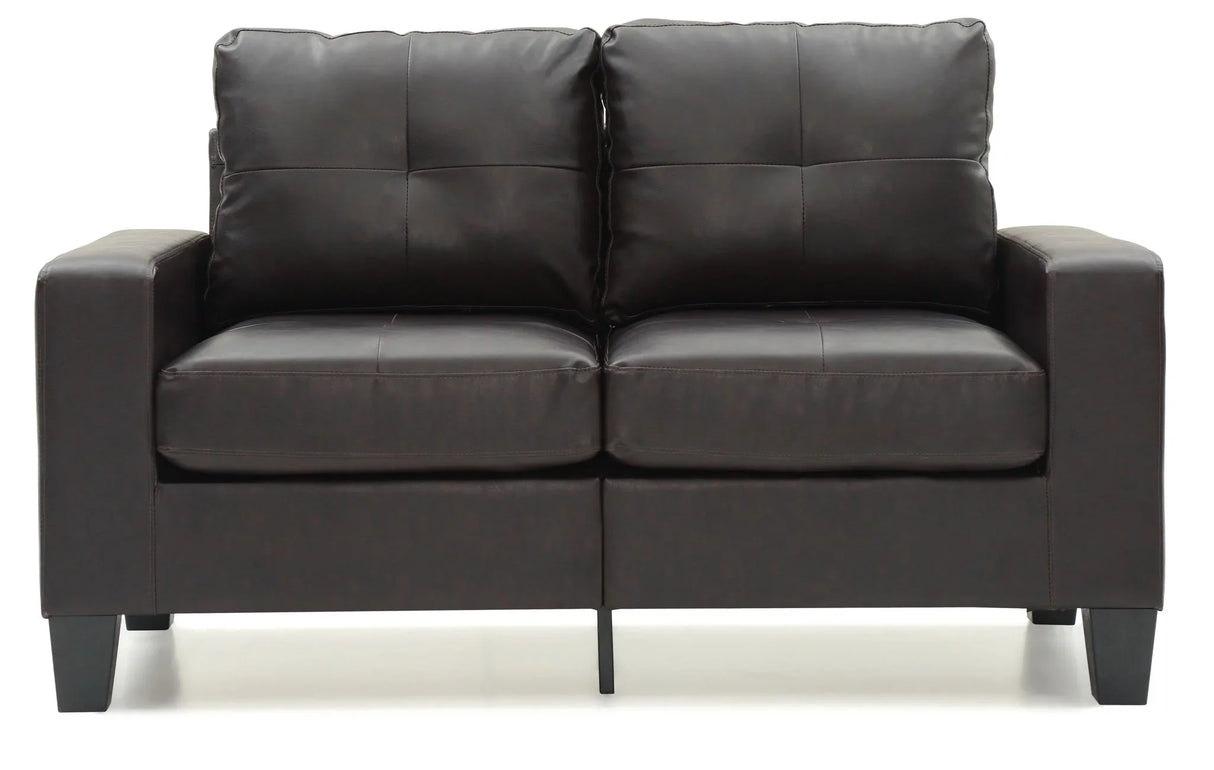 Track Arm Loveseat For Cozy Spaces - Furniture Home Direct