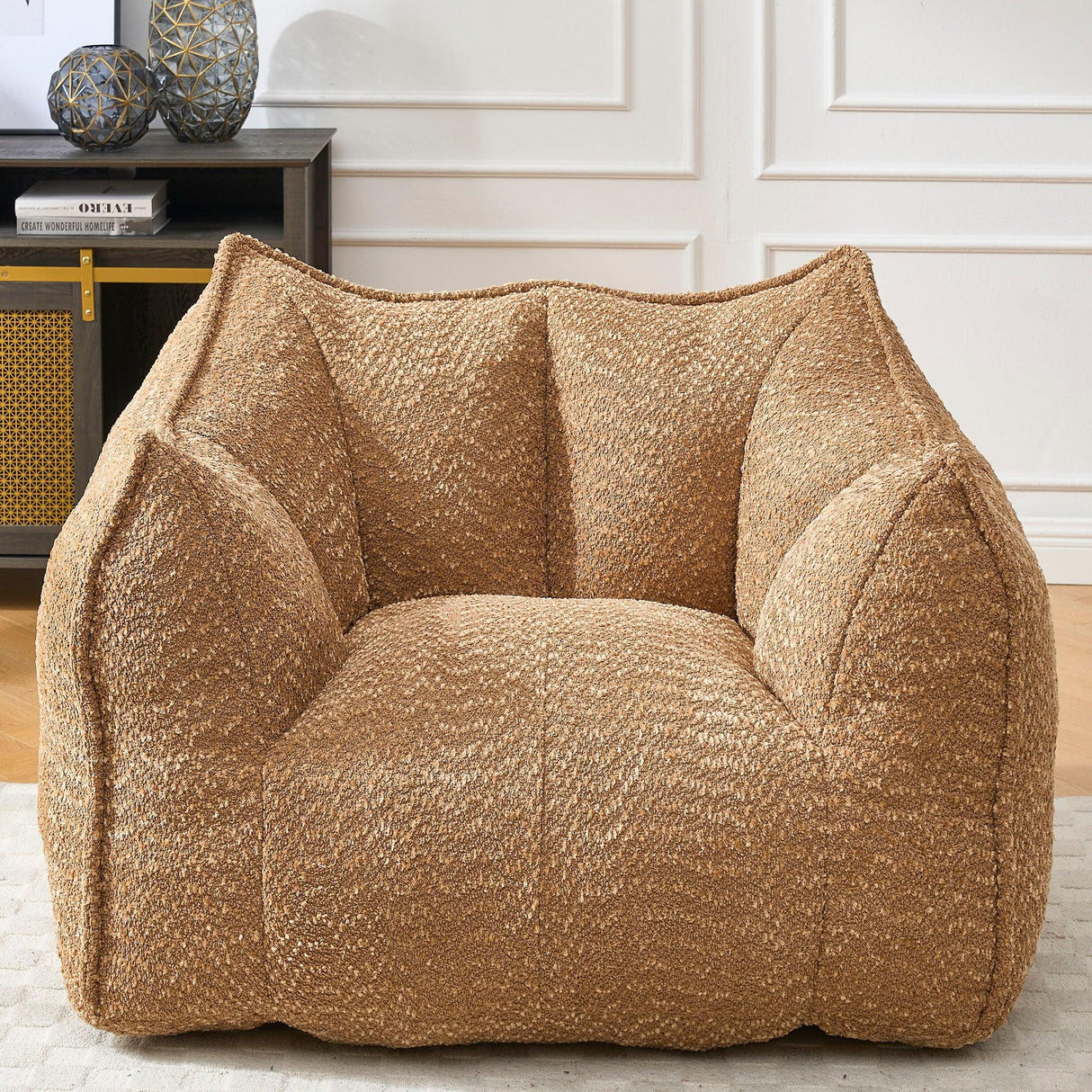 Comfortable Chenille Sofa Chairs With Highly Resilient Foam For Living Rooms And Bedrooms - Furniture Home Direct