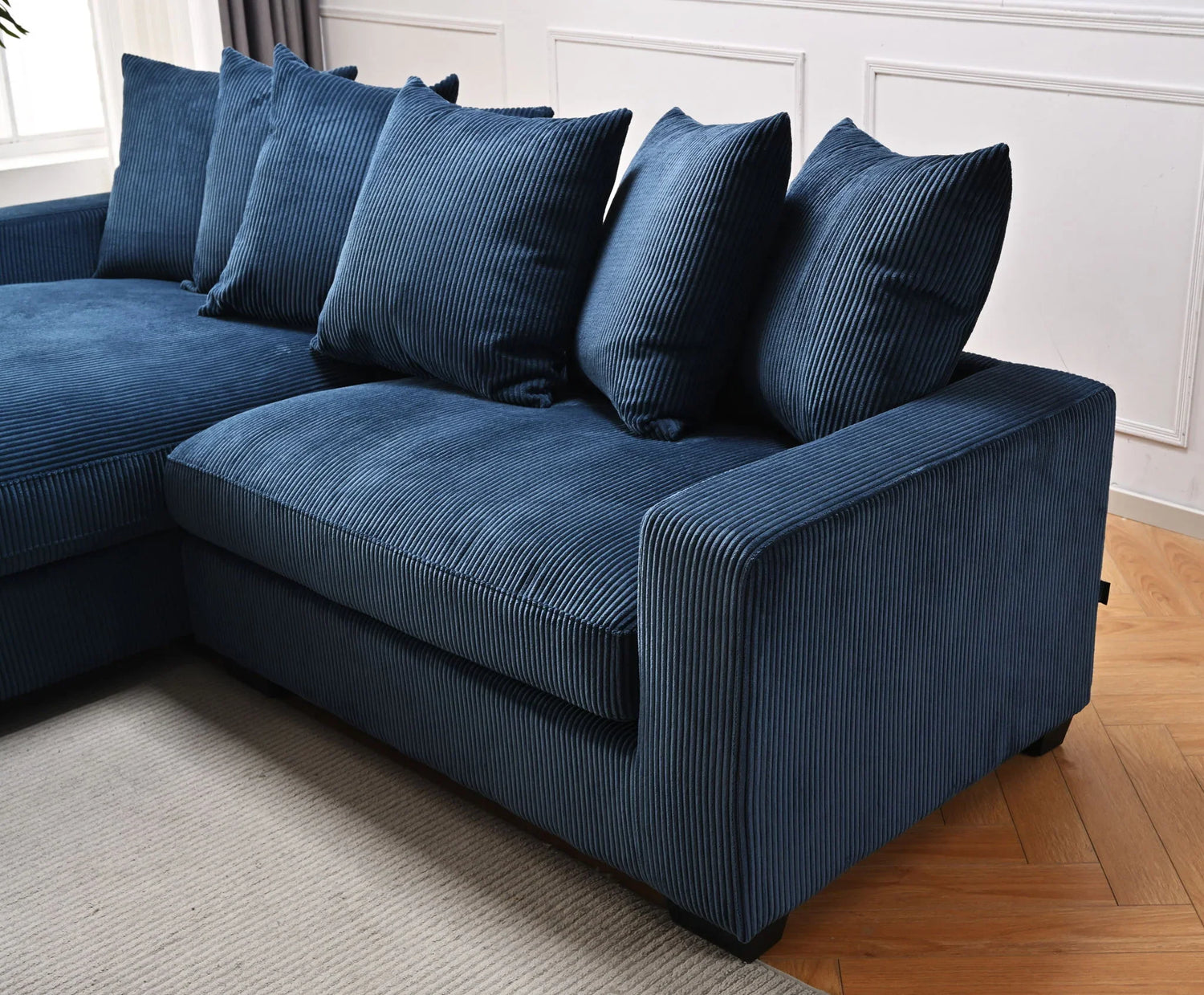 Luxe - Oversized 2 Piece Sectional Couches For Living Room, L Shaped Sofa With Chaise - Furniture Home Direct