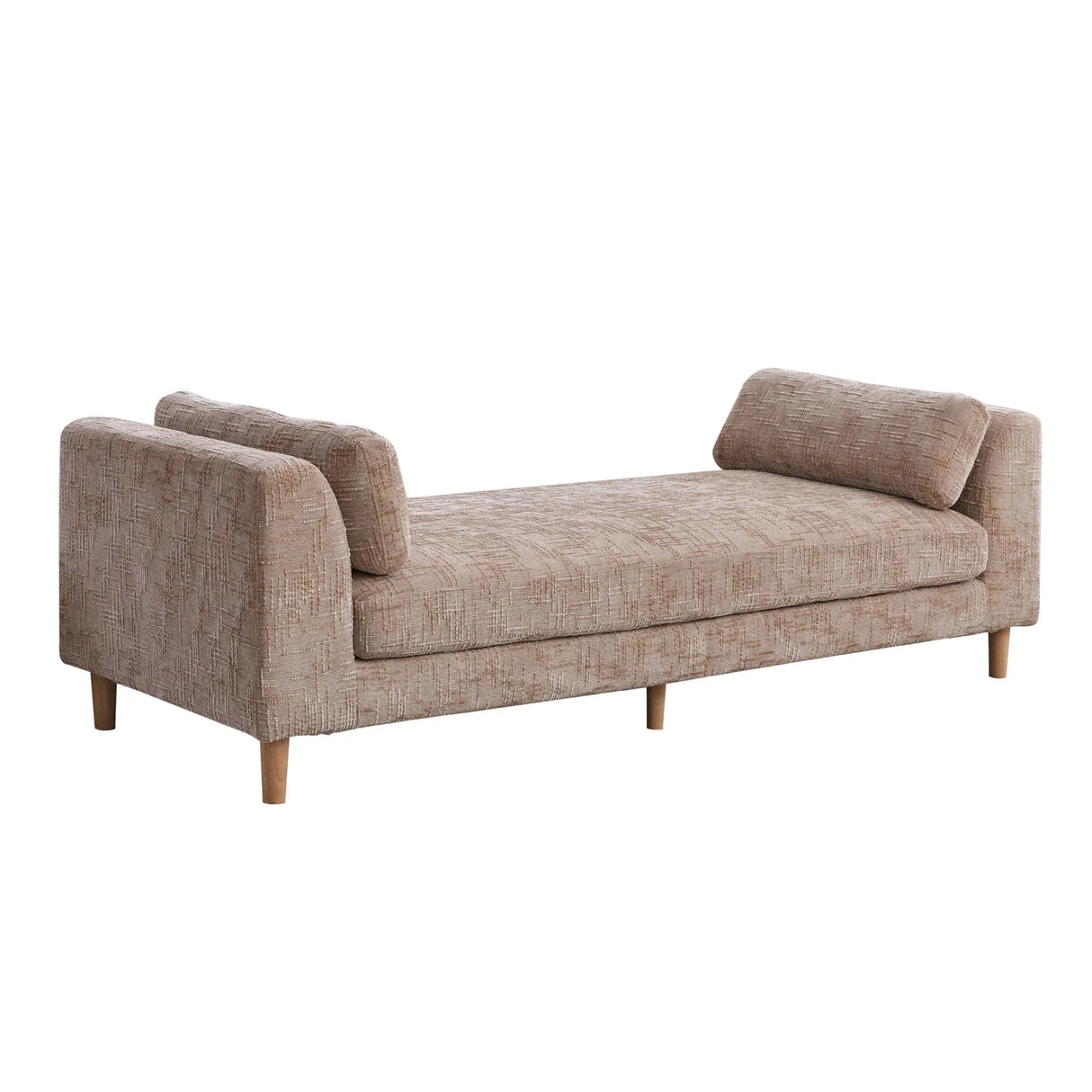 Modern Upholstered End Of Bed Bench With Armrests - Furniture Home Direct