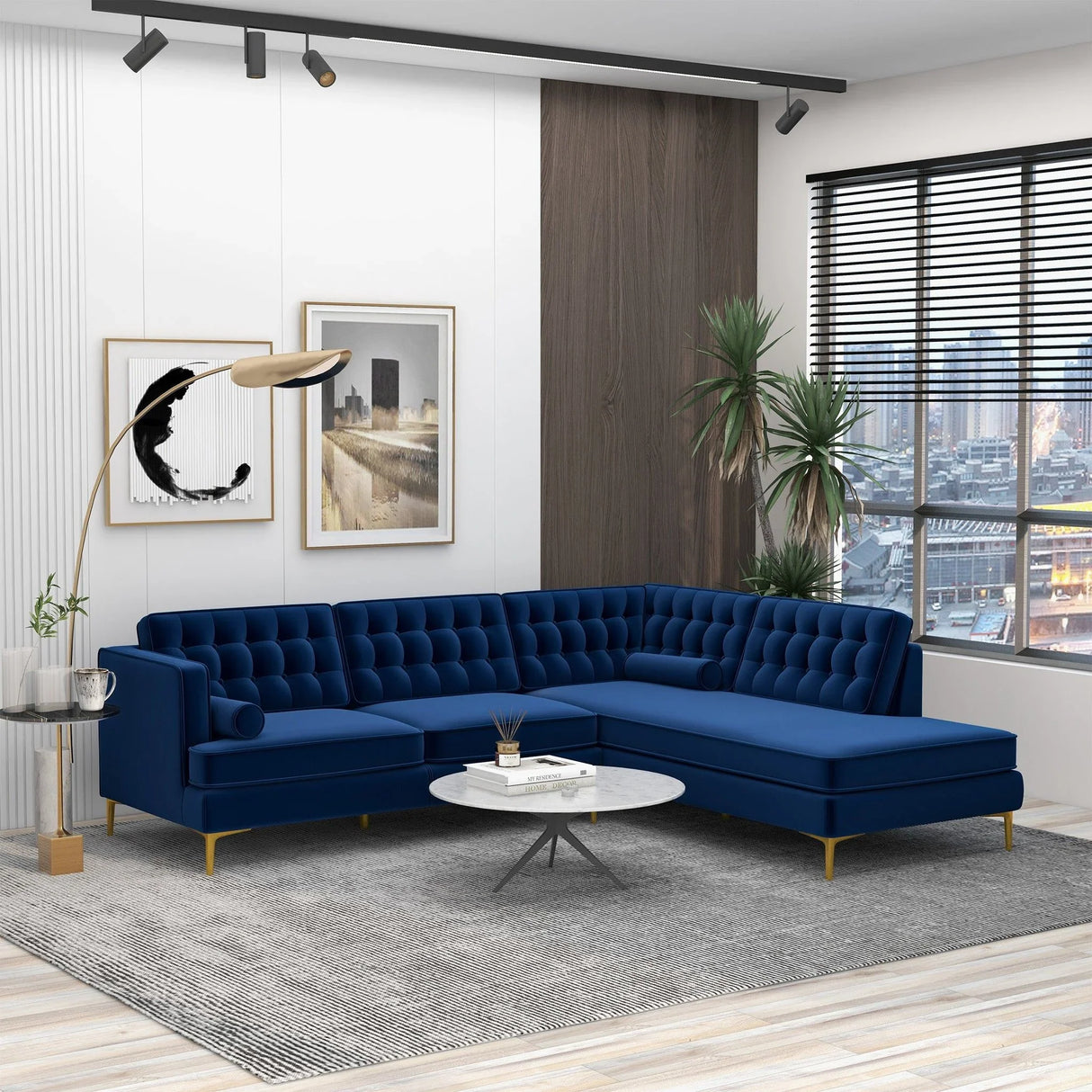 Brooke - Sectional Sofa - Furniture Home Direct