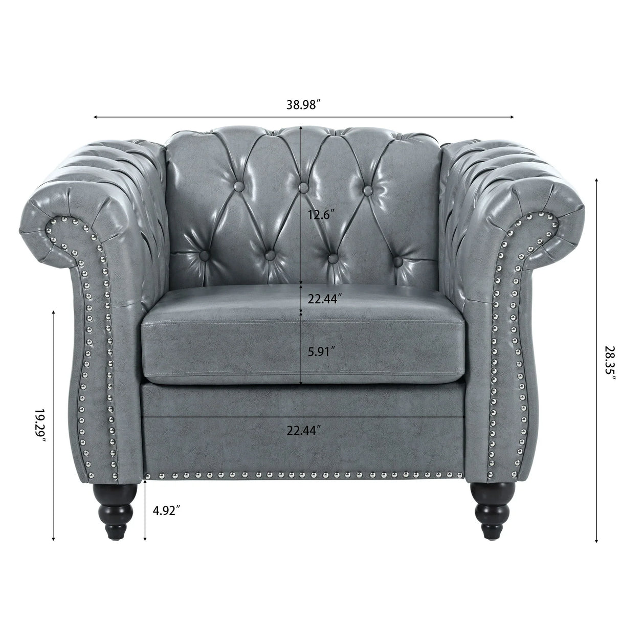 1 Seater Sofa For Living Room - Furniture Home Direct