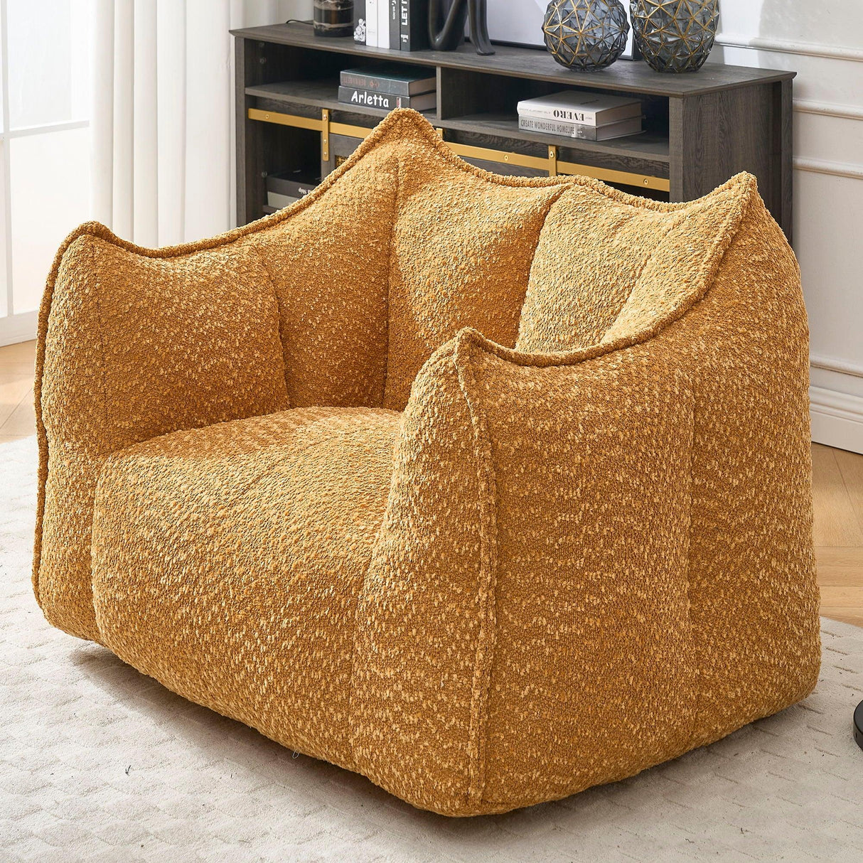 Comfortable Chenille Sofa Chairs With Highly Resilient Foam For Living Rooms And Bedrooms - Furniture Home Direct