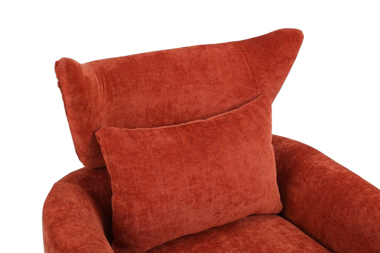 Classic Mid-Century 360 Degree Swivel Accent Chair - Furniture Home Direct