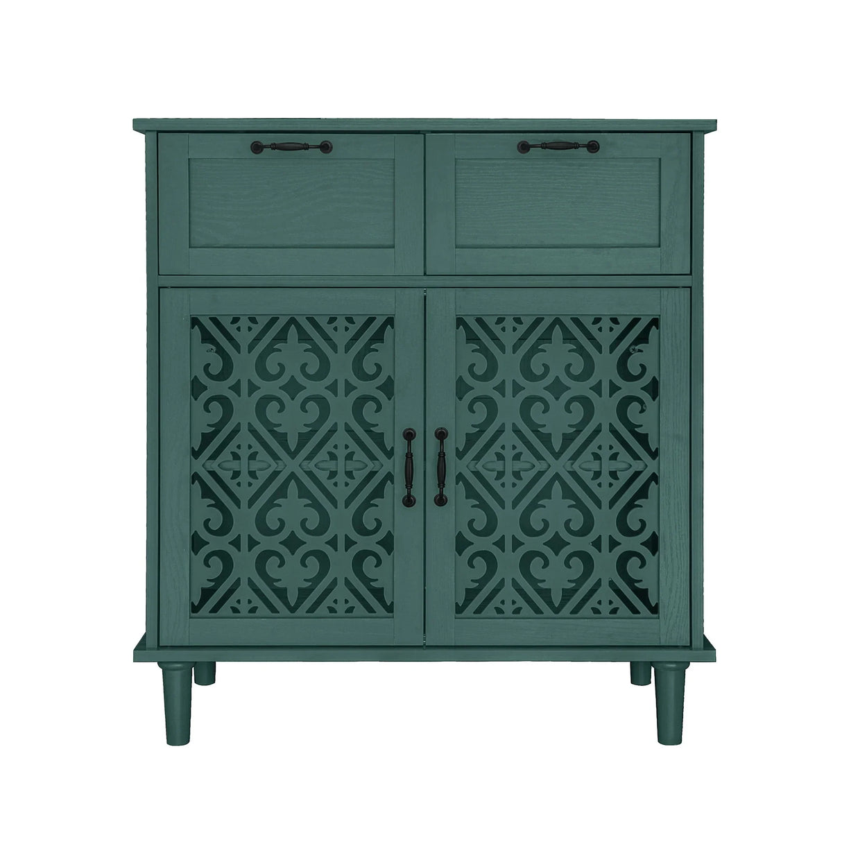 2 Door 2 Drawer Elegant Cabinet - Furniture Home Direct