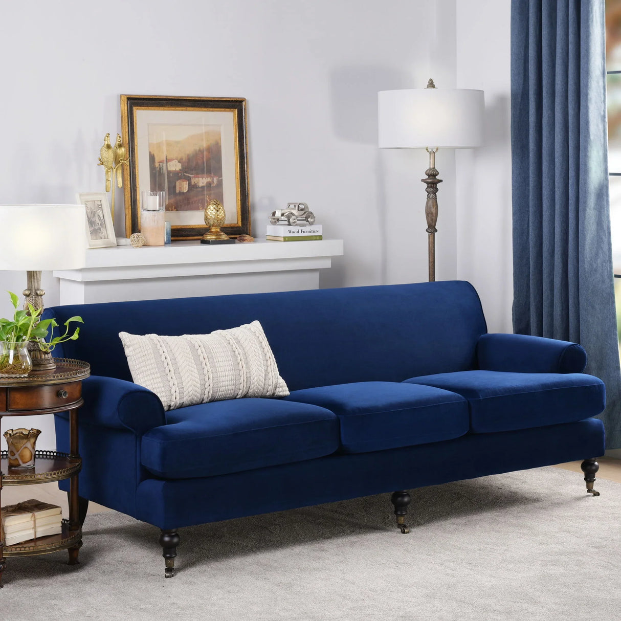 Alana Lawson - Three Cushion Tightback Sofa - Furniture Home Direct