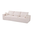 Modular Sectional Sofa With Extra Wide Cushion, USB / Type C Charger, Petal Armrest - Furniture Home Direct