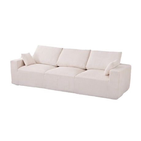 Modular Sectional Sofa With Extra Wide Cushion, USB / Type C Charger, Petal Armrest - Furniture Home Direct