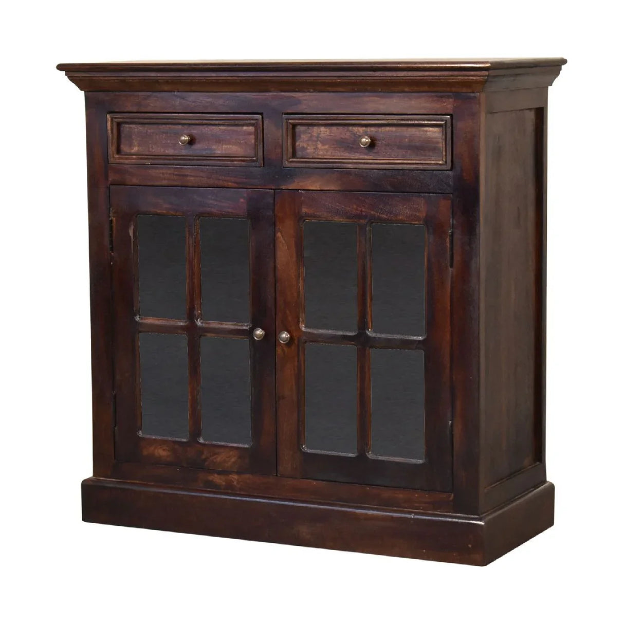 Cabinet With Glazed Doors - Furniture Home Direct