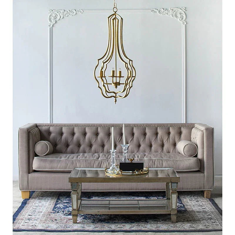 Living Room Bundle - Large Chair + Pendant Light + Side Table - Furniture Home Direct