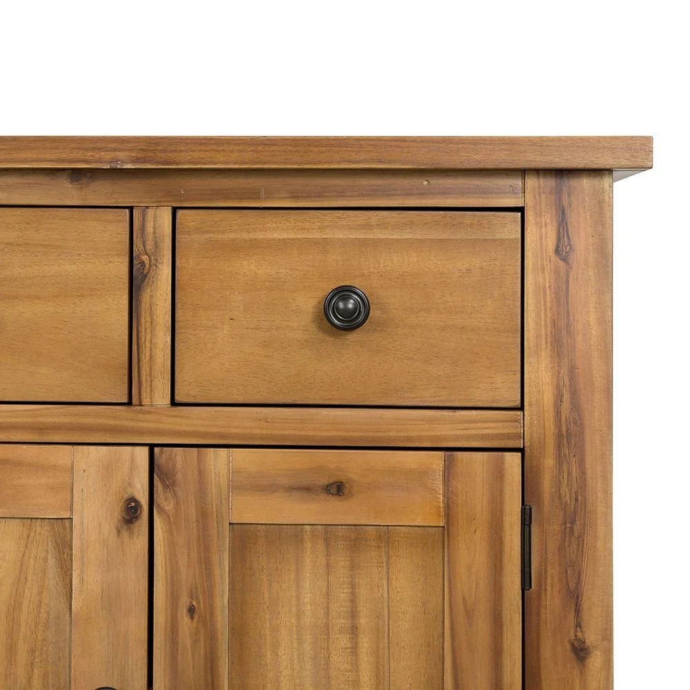 Farmhouse Cabinet Natural Wood - Furniture Home Direct