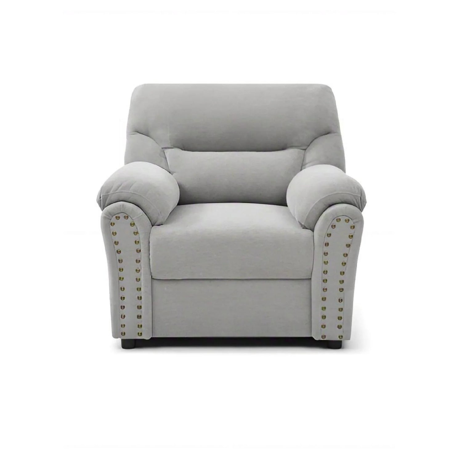 Hamilton - Chair With Hand Applied Nailhead Trim And Pillow Top Arm Cushions - Furniture Home Direct