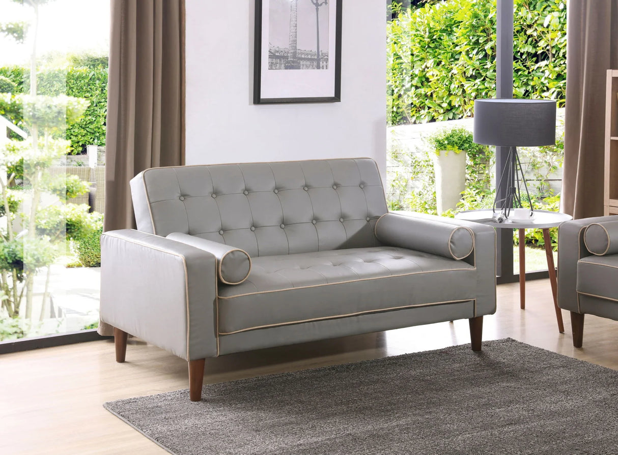Contemporary Loveseat For Two - Furniture Home Direct