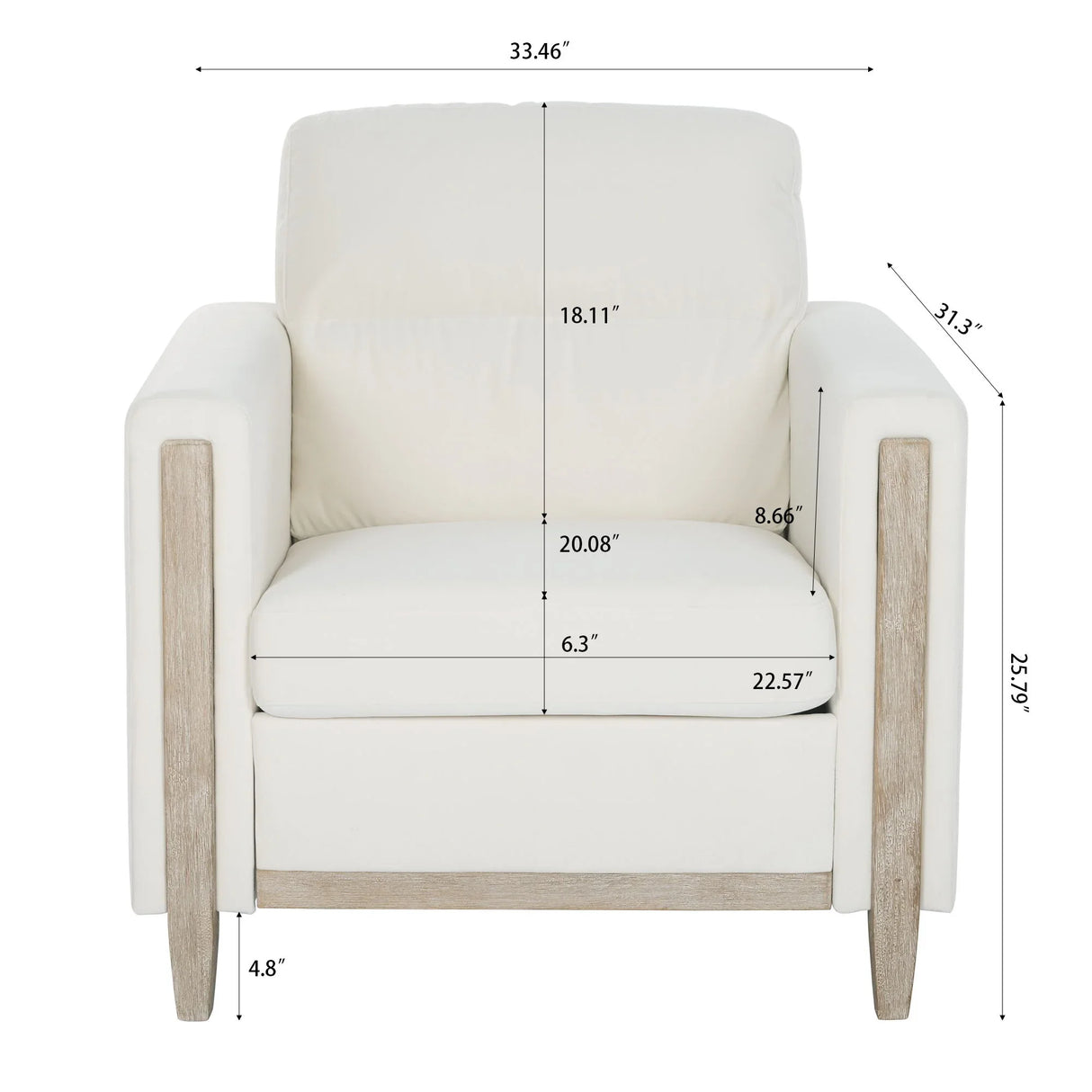 1 Seater Sofa - Furniture Home Direct