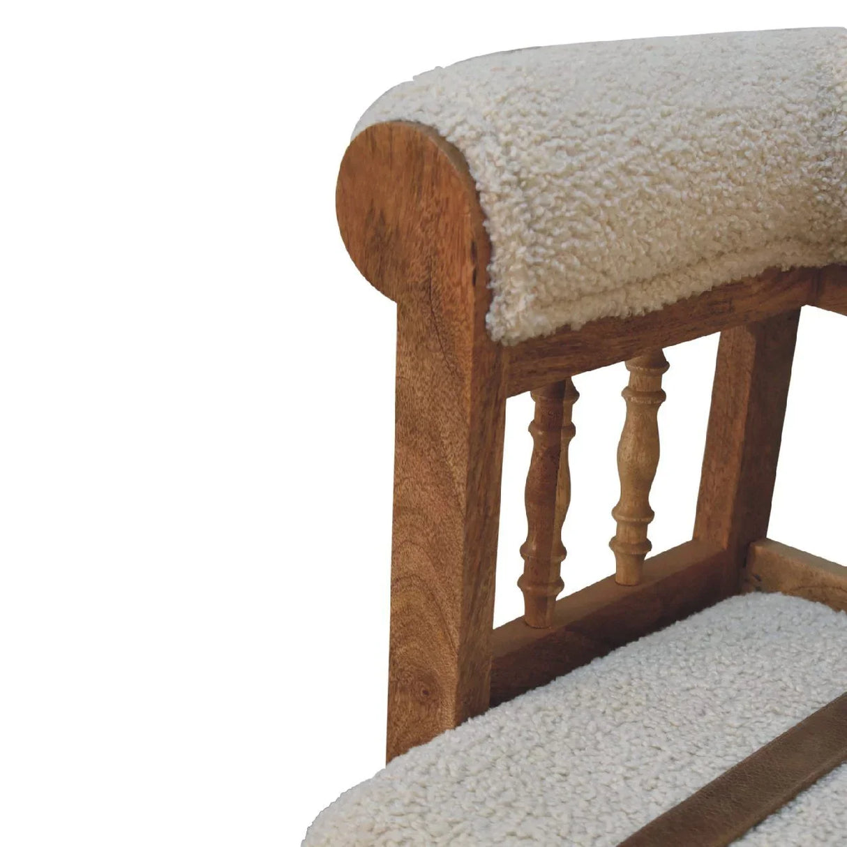 Strapped Hallway Bench - Furniture Home Direct