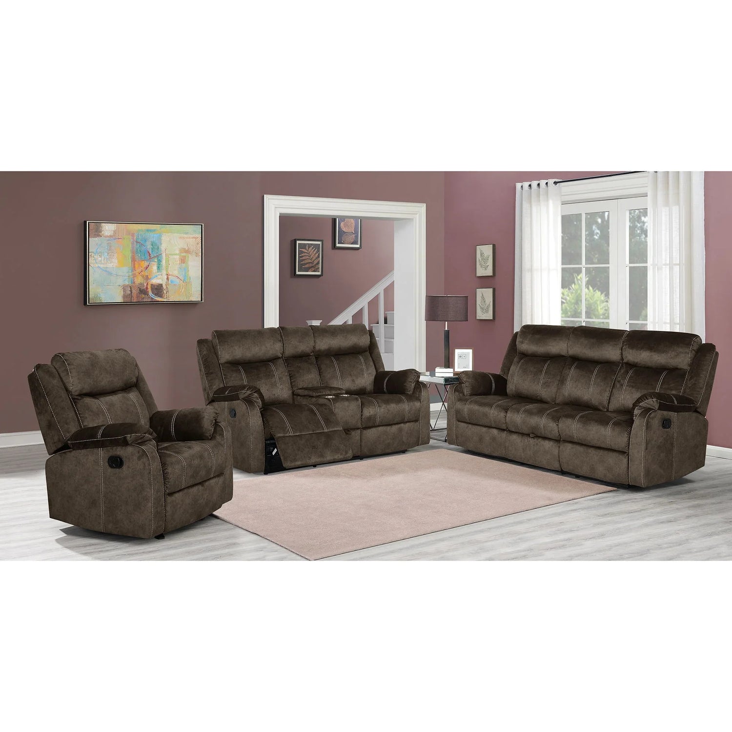 Sonet - Domino Reclining Sofas - Furniture Home Direct