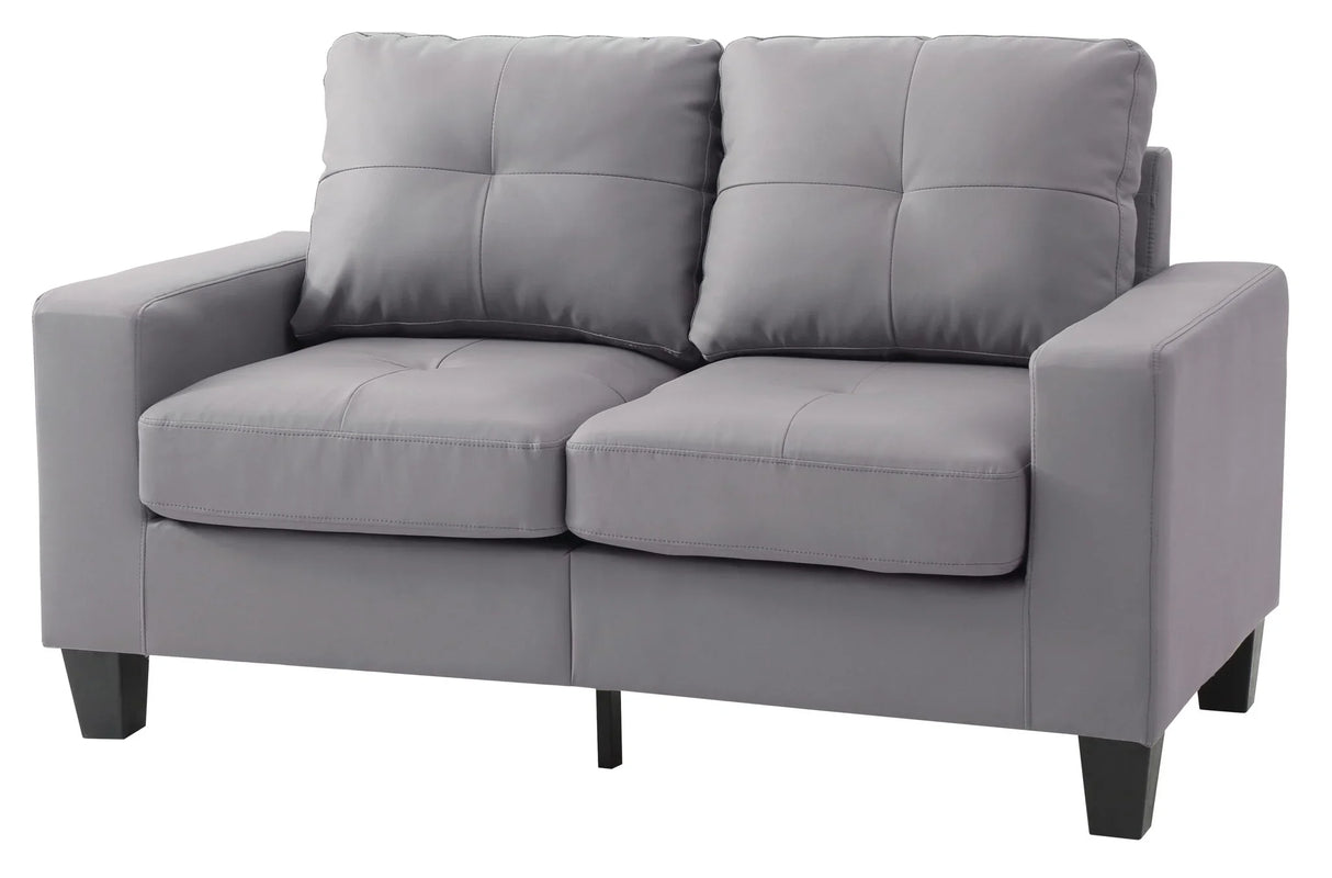 Track Arm Loveseat For Cozy Spaces - Furniture Home Direct