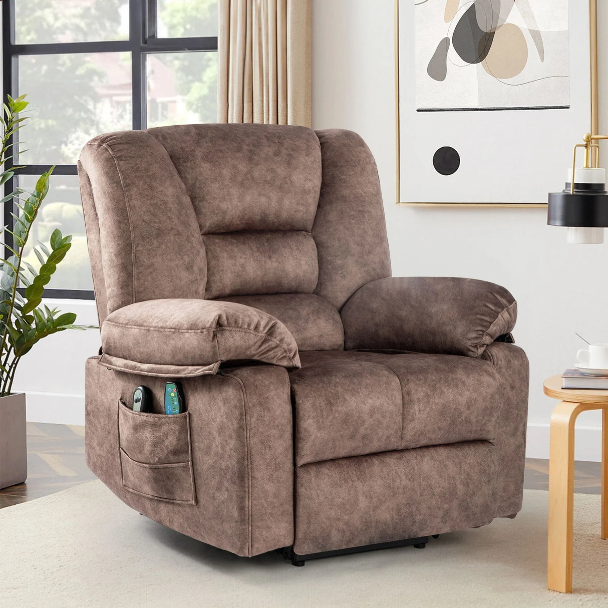 Power Lift Recliner Chair Sofa With Massage - Furniture Home Direct