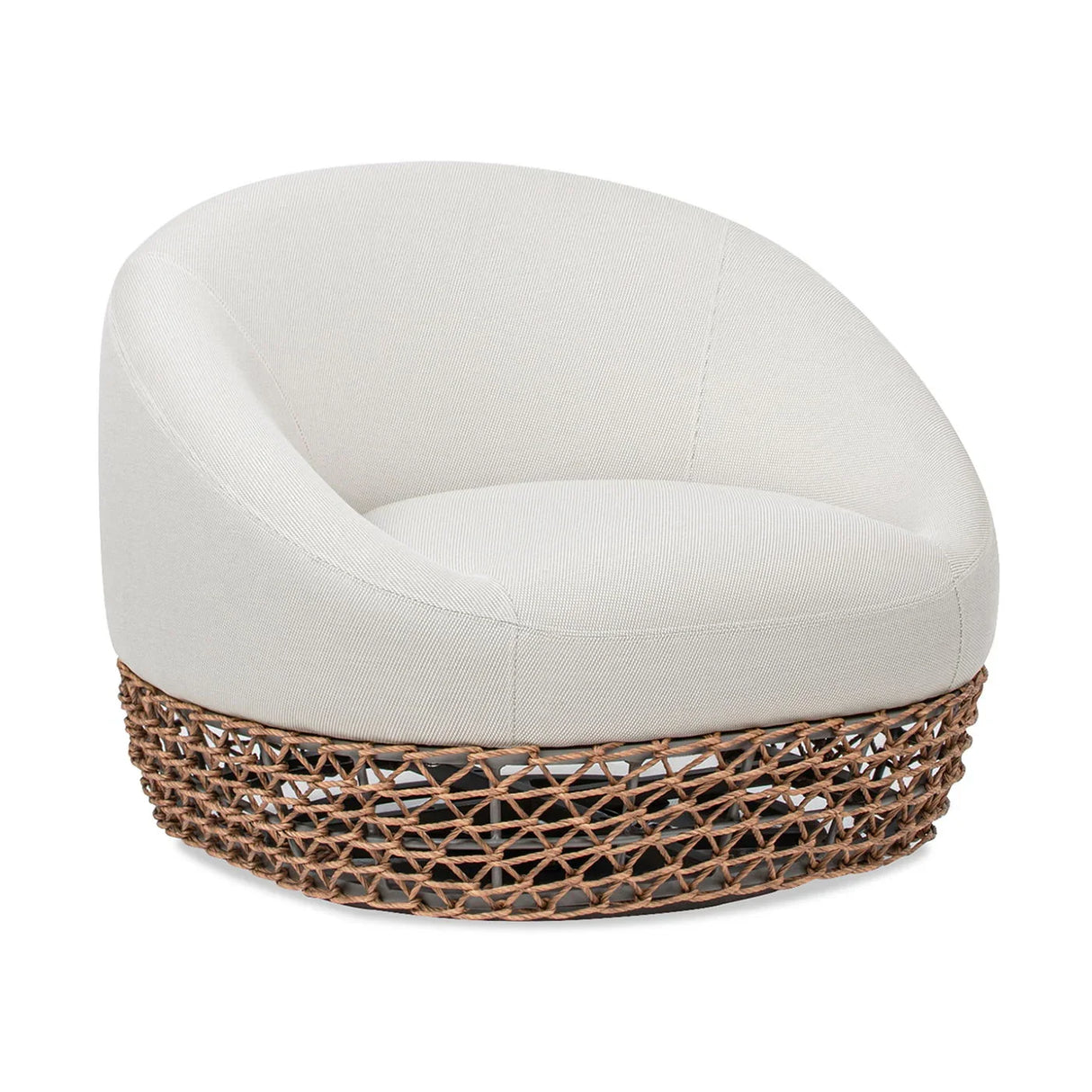 Willow - Upholstered Patio Deep Seating Armchair, Wicker Frame - Furniture Home Direct