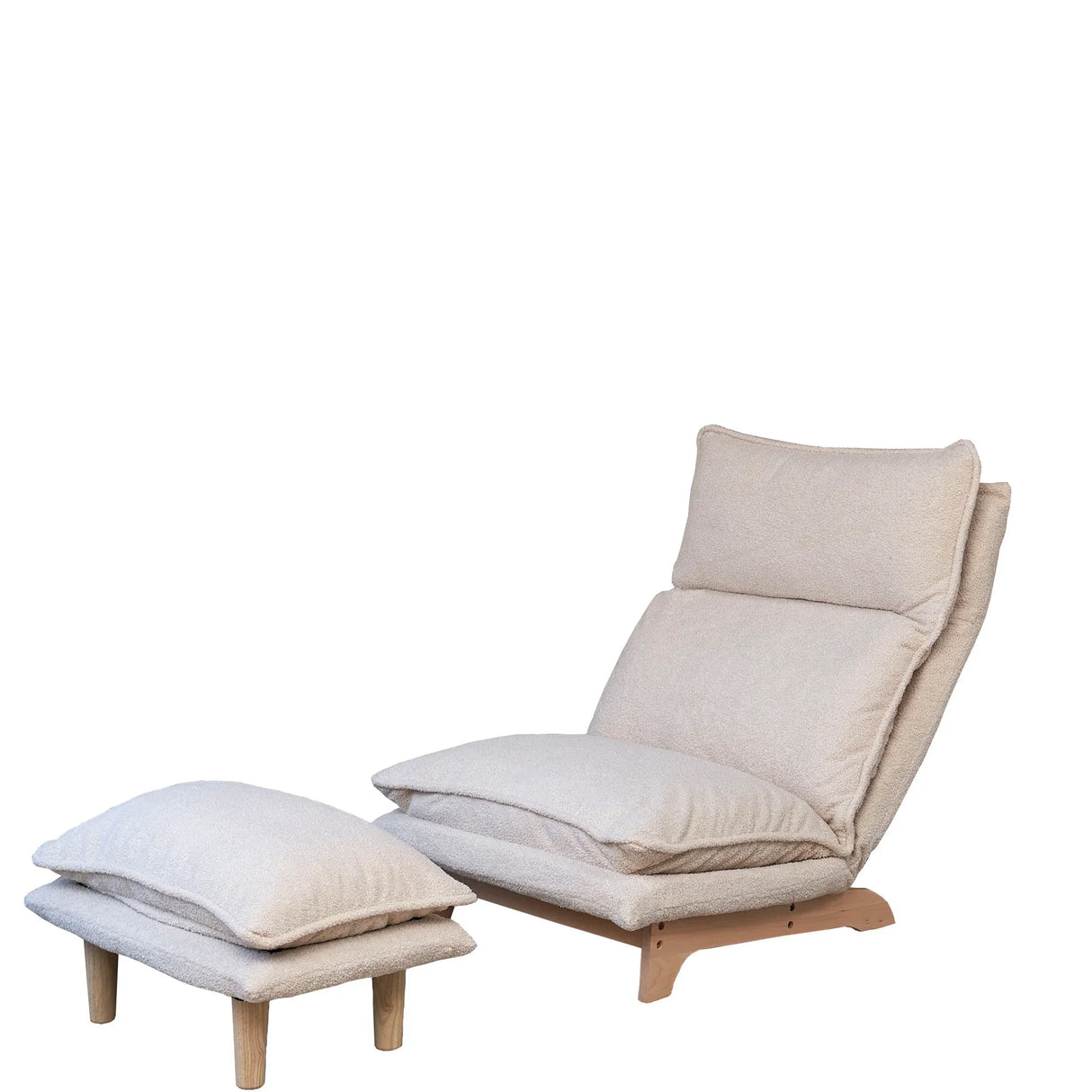 Single Lazy Sofa Chair Leisure Foldable Reclining Chair - Furniture Home Direct