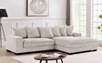 Luxe - Oversized 2 Piece Sectional Couches For Living Room, L Shaped Sofa With Chaise - Furniture Home Direct