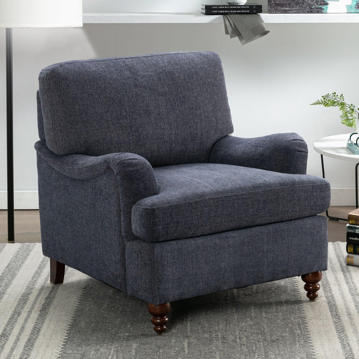 Candor - Arm Chair With English Roll Arms - Furniture Home Direct
