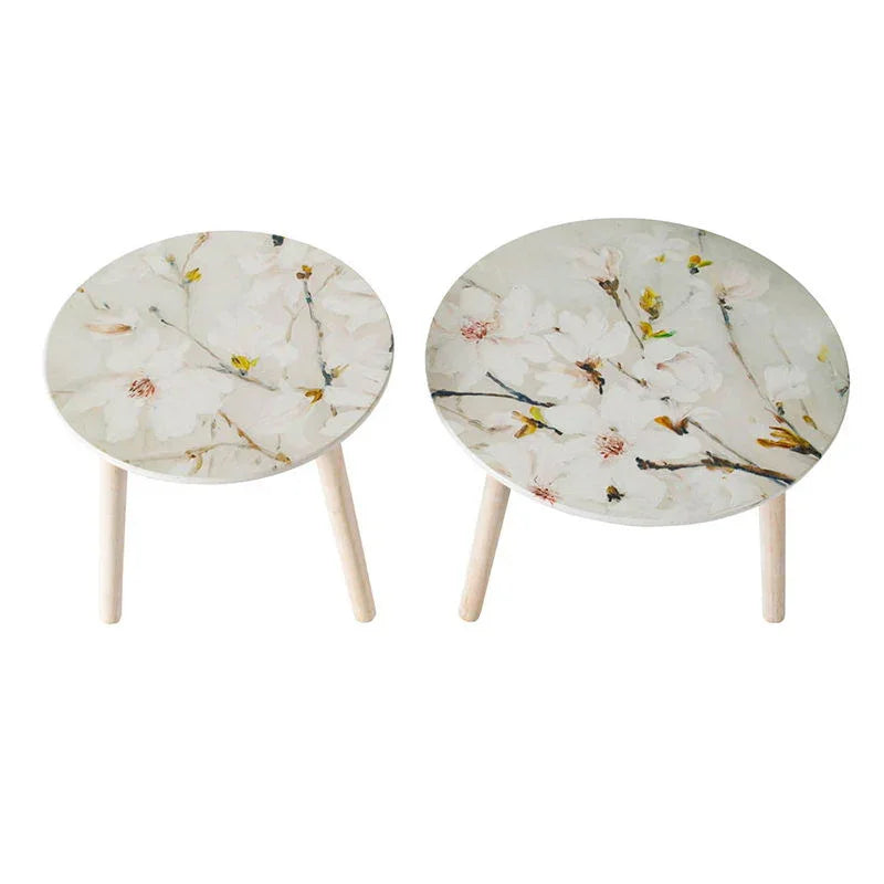 Nature-Inspired Side Tables (Set of 2) - Furniture Home Direct