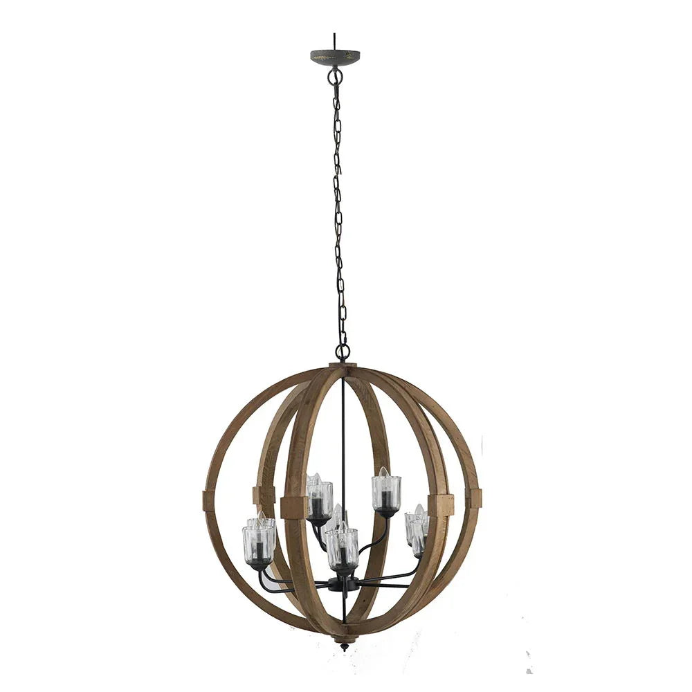 Chandelier, Hanging Light Fixture With Adjustable Chain For Kitchen, Bulb Not Included - Furniture Home Direct