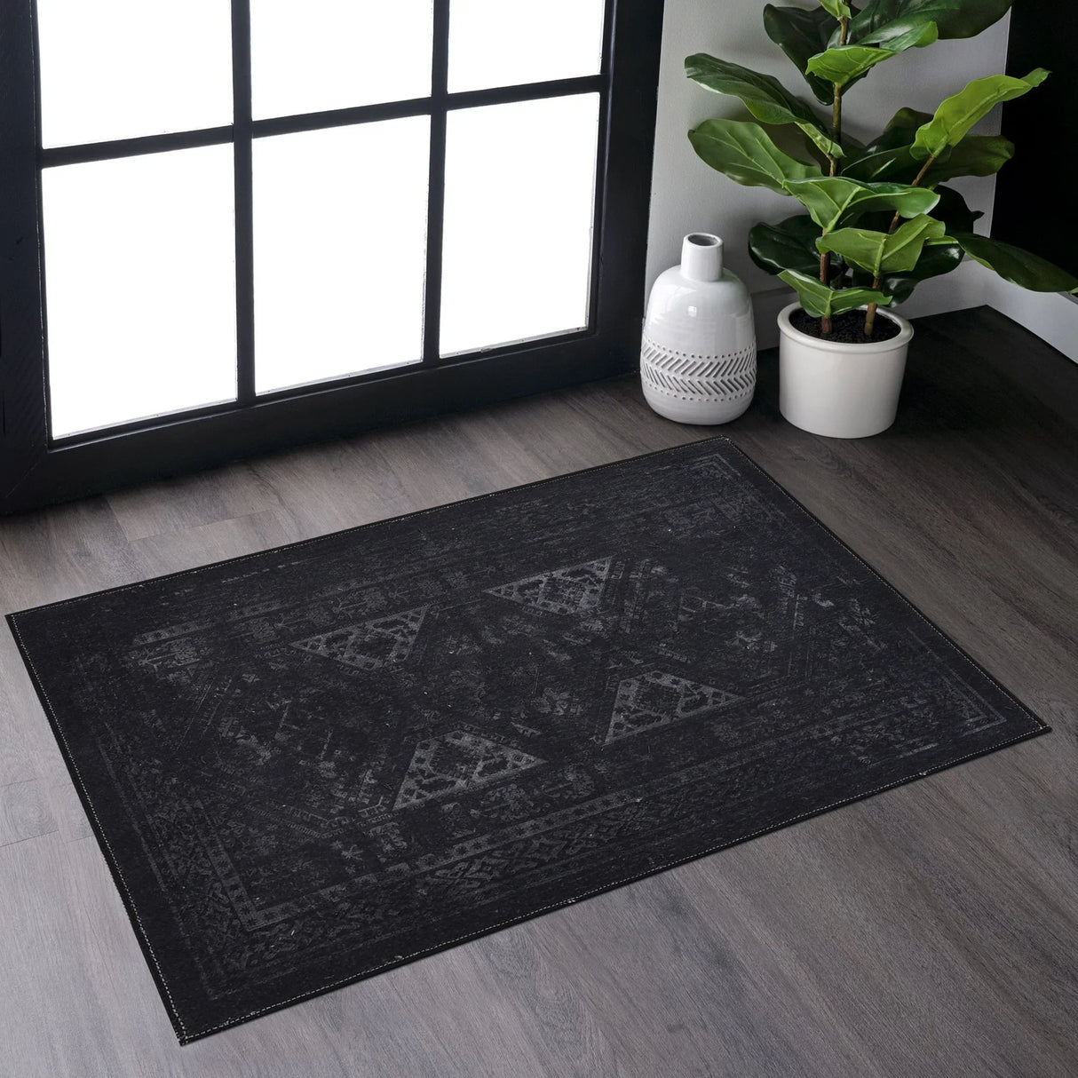 Maval - Trendy Area Rug, Washable - Furniture Home Direct