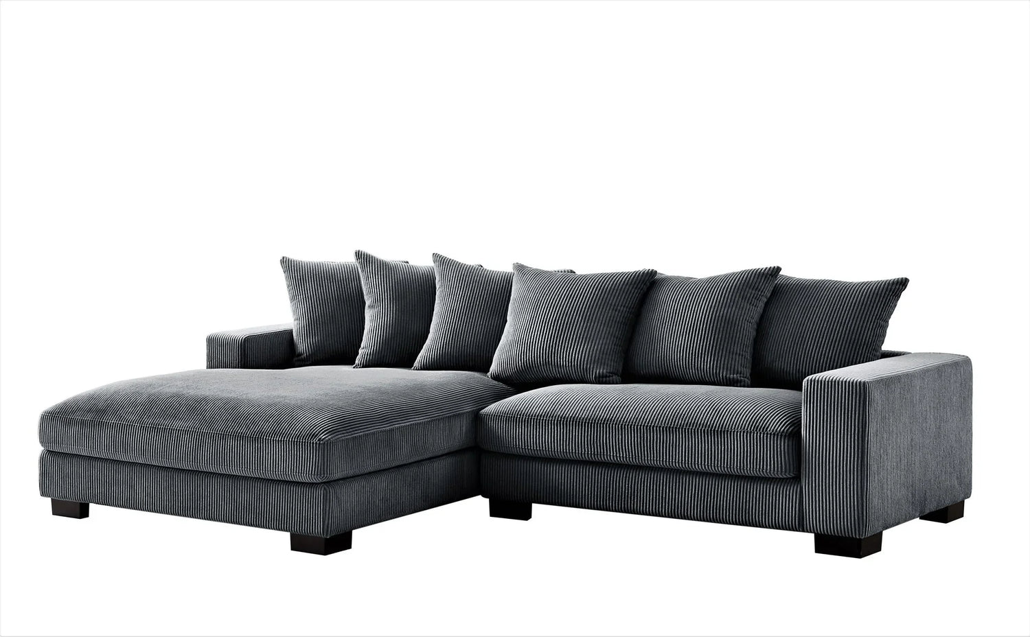Luxe - Oversized 2 Piece Sectional Couches For Living Room, L Shaped Sofa With Chaise - Furniture Home Direct