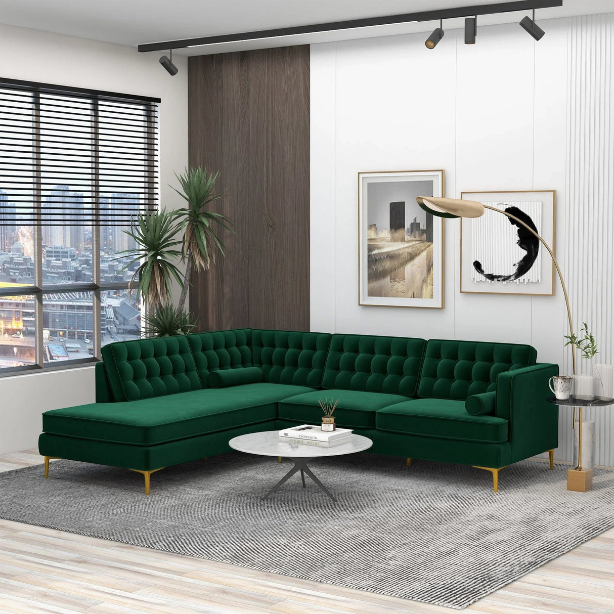 Brooke - Sectional Sofa - Furniture Home Direct