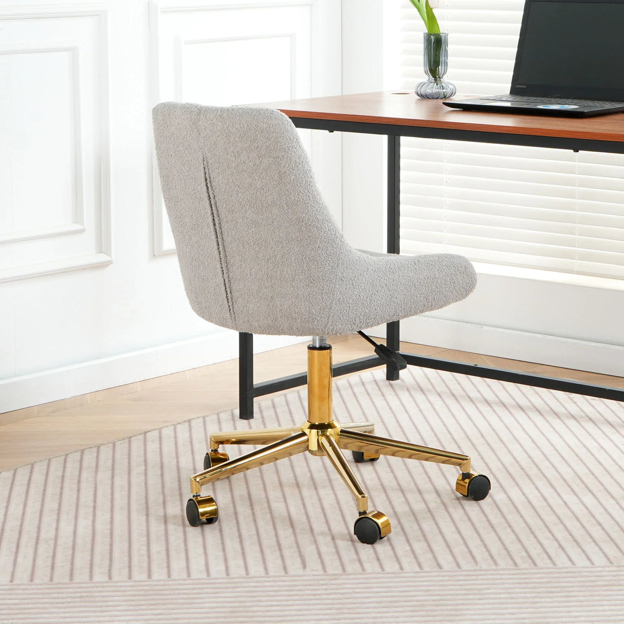 Modern Teddy Velvet Fabric Chair With Gold Plated 5 Claw Legs - Furniture Home Direct