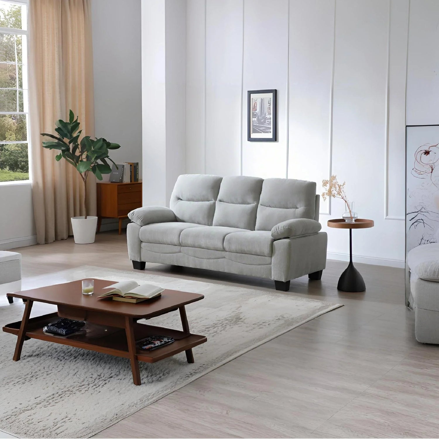 Summerton - Sofa With Pillow Top Arms - Furniture Home Direct