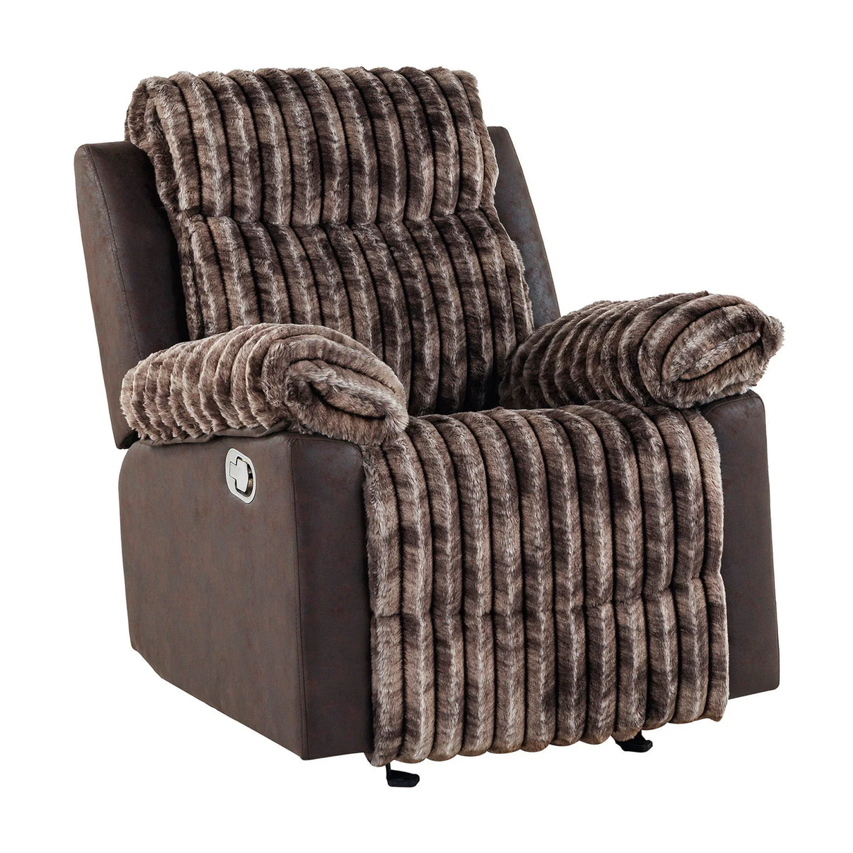 Bruni - Glider Recliner With Manual Recline - Furniture Home Direct