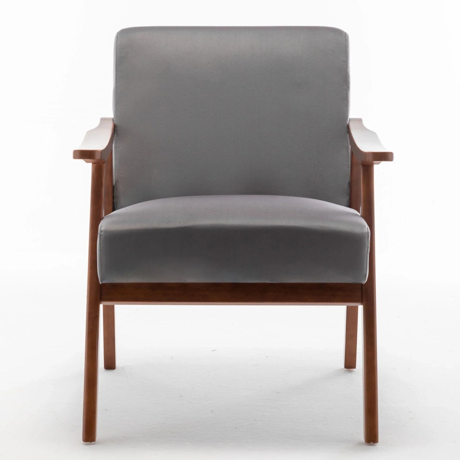 Accent Chair, Classic Mid Century Modern For Extra Seating - Furniture Home Direct